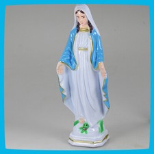 24cm Mother of God Holy Mary Table Desk Mantel Shelf Figure Figurine Statue