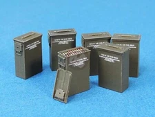 Legend 1/35 PA-70 60mm Ammo Can Set (16x Closed, 2x Open & 2 Ammo Belts) LF1372
