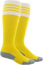 adidas Copa Zone Cushion II Soccer Sock 1-Pair , Sun/White, Men/Kid M 5-8.5
