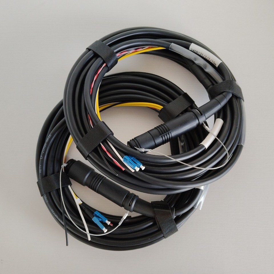 SMPTE Cable FUW & PUW Breakout to 2 x Fibers + 4 x Lines 10 Meters ...