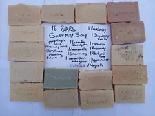 16 BARS HANDMADE GOAT MILK SOAP PURE ESSENTIAL OIL HAPPY GOAT CREAMERY CHEAP LOT