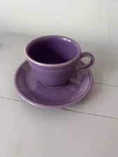 FIESTAWARE LILAC CUP & SAUCER FIESTA