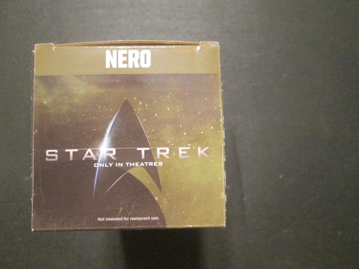 STAR TREK Burger King Glas – Nero Edition, Sammlerstück Aus 2009 | Star Trek Merchandise, Trinkglas Für Fans