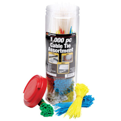 1000 Piece Multi-Purpose Cable Tie Performance Tool W2925