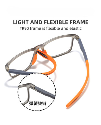 Herren Damen TR90 Lesebrille Sport Ultraleicht Lesehilfe 1,0 1,5 2,0 2,5 3,0 4,0