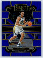 2023-24 Panini Select Trayce Jackson-Davis #84 RC Blue Golden State Warriors