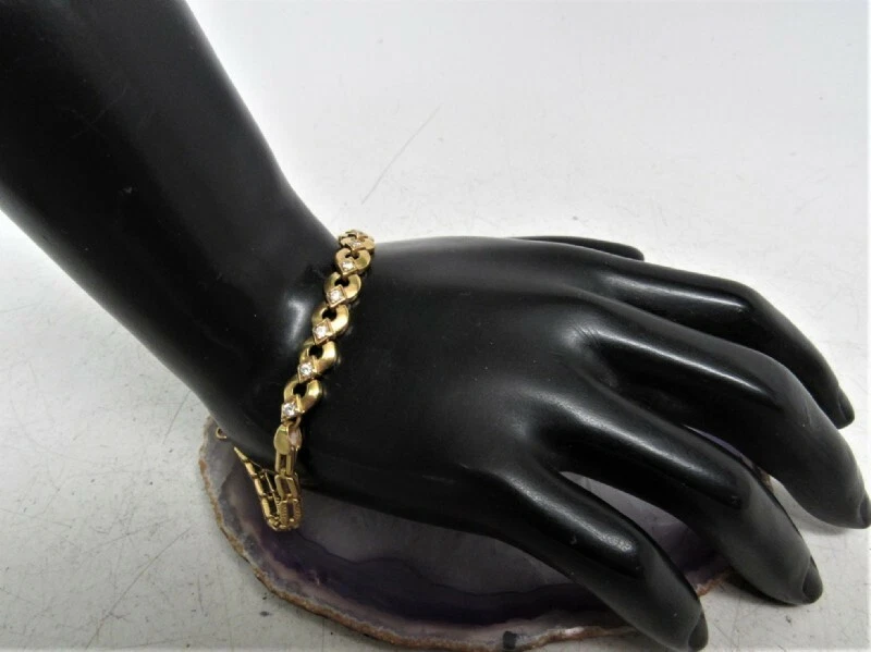   "Pulsera de eslabones de oro amarillo de 22 K de 8"" 9,7 gr - excelente estado" Foto 4 de 4