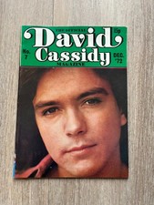 the official david cassidy  magazine .  december 1972