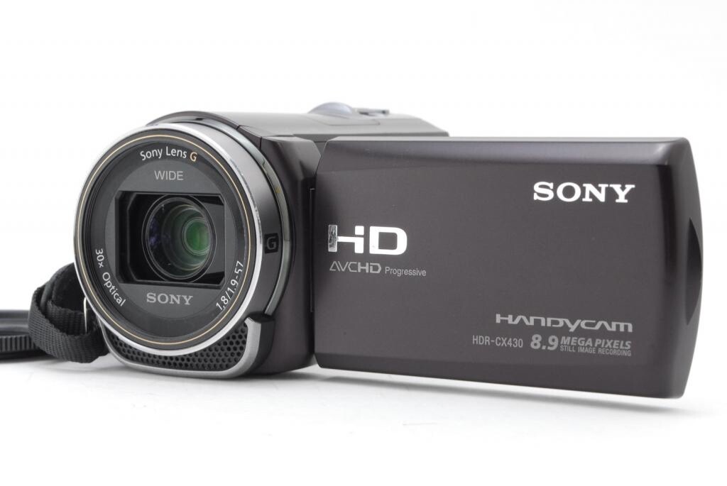 MINT In Box ] Sony HDR-CX430V Digital HD 32GB Handycam