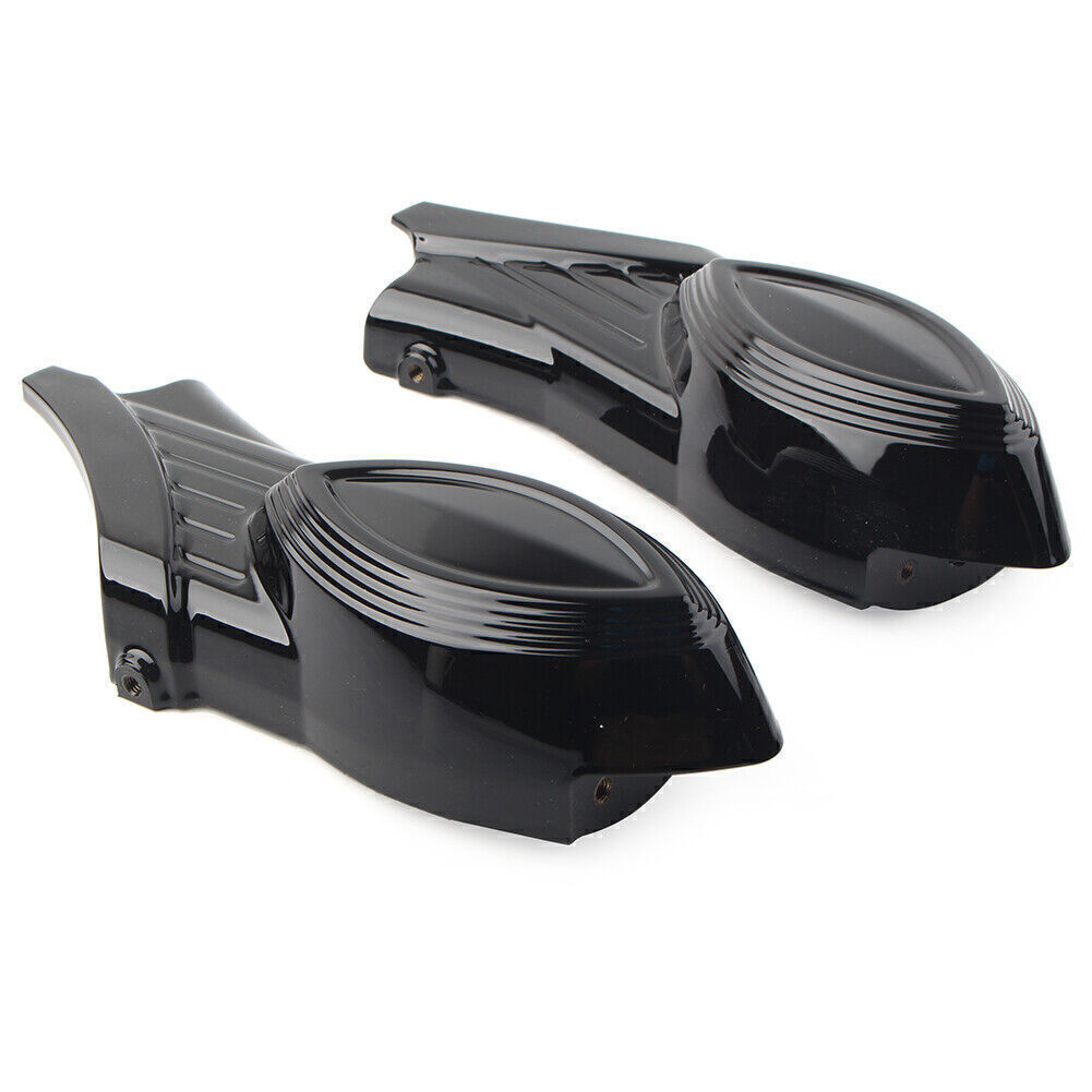 2x Black Rear Swingarm Axle Bolt Covers Fit Indian Scout Models 2015