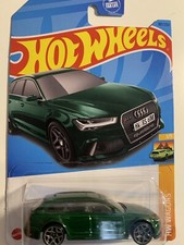 Hot Wheels '17 Audi RS 6 Avant Green 187 - 2023 HW Wagons FREE SHIPPING