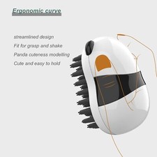 Dog Cat Grooming Bath Brush Panda Shape Pet Massage Shampoo Comb Tool
