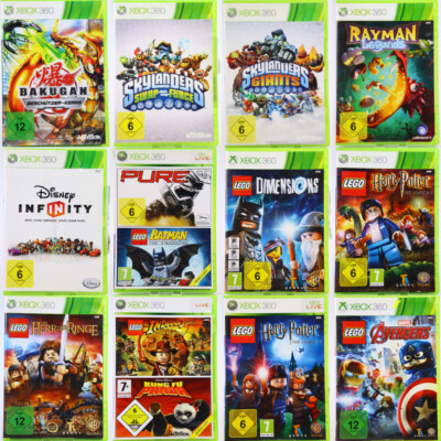 Microsoft Xbox 360 Logik Kinderspiele Star Wars Lego Sammlung zum Auswählen