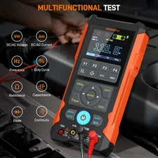 3 in 1 Automotive Oscilloscope Multimeter 2 Channel 80Mhz Bandwidth 200Msps 