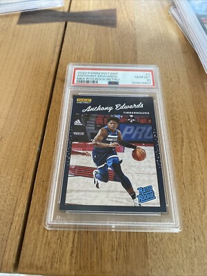 2020-21 Panini Instant Anthony Edwards RATED ROOKIE 1/3558 Made!! PSA 10 RETRO