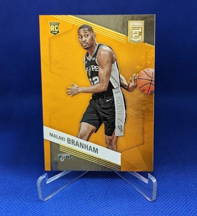 MALAKI BRANHAM 2022-23 Donruss Elite #236 Rookie RC Orange Spurs