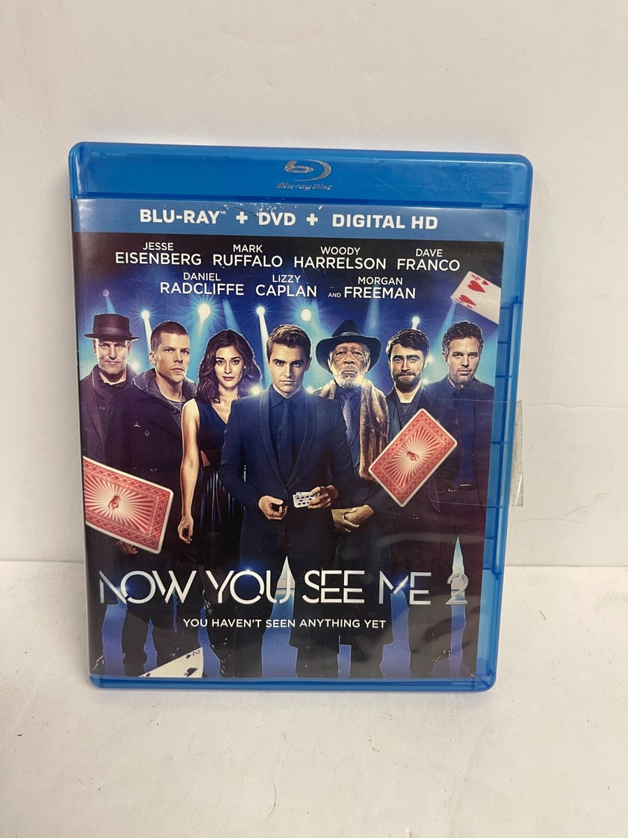 Now You See Me Blu-ray/DVD 2016,2-Discs Jesse Eisenberg Morgan