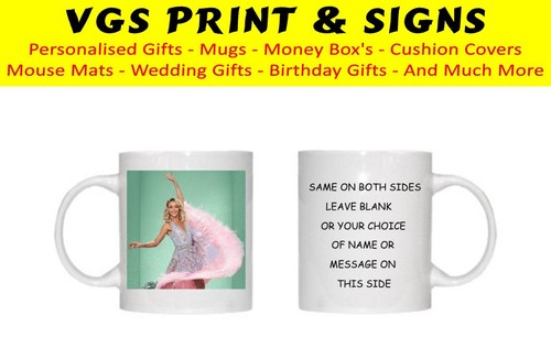 LUBA MUSHTUK STRICTLY COME DANCING PERSONALISED WHITE MUG FAST POSTAGE - Picture 2 of 4
