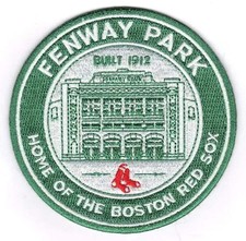 2013 Official MLB Fenway Park Stadium Boston Red Sox Jersey Collectors Patch