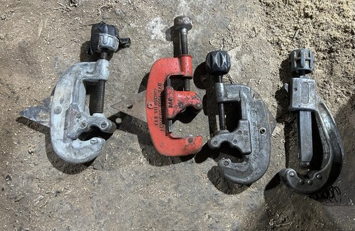 Heavy Duty Pipe & Tubing Cutter Lot Of 4