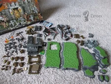 Dragons Mega Bloks 9886 Sorceror's Lair Set Nearly Complete with Box *Read*