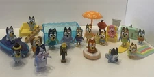 Bluey and Friends Family Figures Lot Mixed Play Set Character Toys