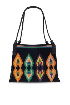 ETRO Libra Medium Navy Blue  Shoulder Bag New And Authentic