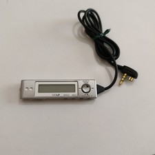 Used Kenwood Remote Controller Silver for MiniDisc MD Player