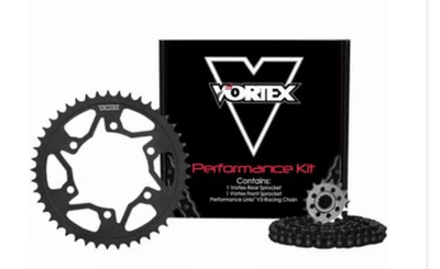 #ad Vortex CK2133 Chain amp; Sprocket Kit 525 SX3 16 43 – Fits Honda CBR600RR 2003 2006 $195.99