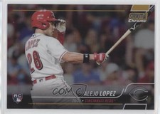 2022 Topps Stadium Club Chrome Gold Refractor 29/50 Alejo Lopez #174 0xh3