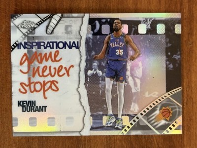Kevin Durant Inspirational Refractor IP-4 2025-26 Topps Chrome NBA Basketball 