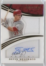 2015 Immaculate Shadowbox Material Signatures 23/49 Devin Mesoraco #8 Auto i5q