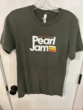 2024 Pearl Jam Dark Matters Tour/city Shirt In  Khaki Green, Size Small, NEW