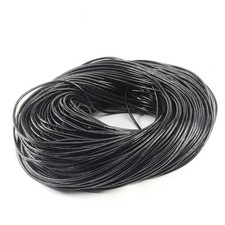 Round Genuine Leather Cord for DIY Jewelry Necklace / Bracelet Making String