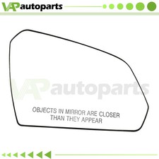 Fits 2015-ON HYUNDAI SONATA Mirror Glass Door Heated Right Passenger Side w/Base