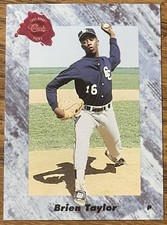 Brien Taylor 1991 Classic Draft Picks Rookie Card #51 NY Yankees RC Free Ship. rookie card picture