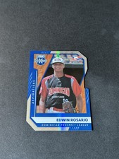 Edwin Rosario 2021 Panini Elite Extra Edition Aspirations Blue Die Cut 27/81