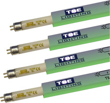 6W UV Fly Killer Tubes - 4 Pack - T5 BL 368Nm Bug Zapper Ultra Violet Bulbs for 