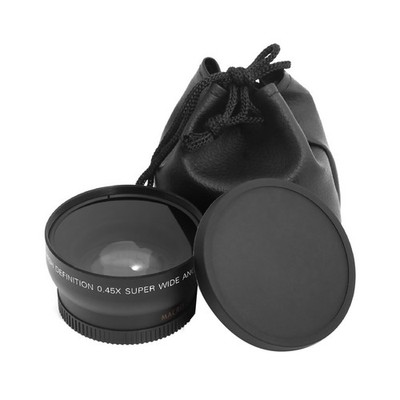 52MM 0,45x Weitwinkelobjektiv + Makroobjektiv für 52mm DSLR und Digitalkamera A