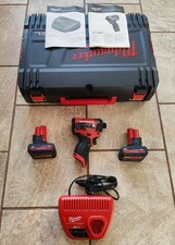 Milwaukee M12FID-2  Fuel 12v Brushless Impact Driver, 170Nm + 2 x 5A Batteries