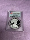 2019-W $1 American Silver Eagle PCGS PR70DCAM First Strike US Flag Label