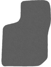 Velour FAHRER Fußmatten für Opel Tigra 2t coupe 1994-2000, Graphit x14 Rand