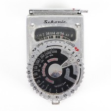Sekonic L-6 Vintage Exposure Light Meter w Case Japan Untested