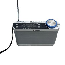 Roberts portable Radio Classic  FM/MW/LW Portable Radio - Silver Working