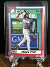 2025 Topps Series 1 - 1990 Topps Baseball James Wood #T90-39 (RC)
