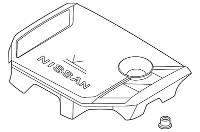 Genuine Nissan Engine Cover 14041-7KB0C