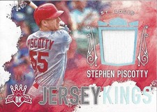 2017 Diamond Kings Jersey Kings #15 Stephen Piscotty Jersey /99 - BB