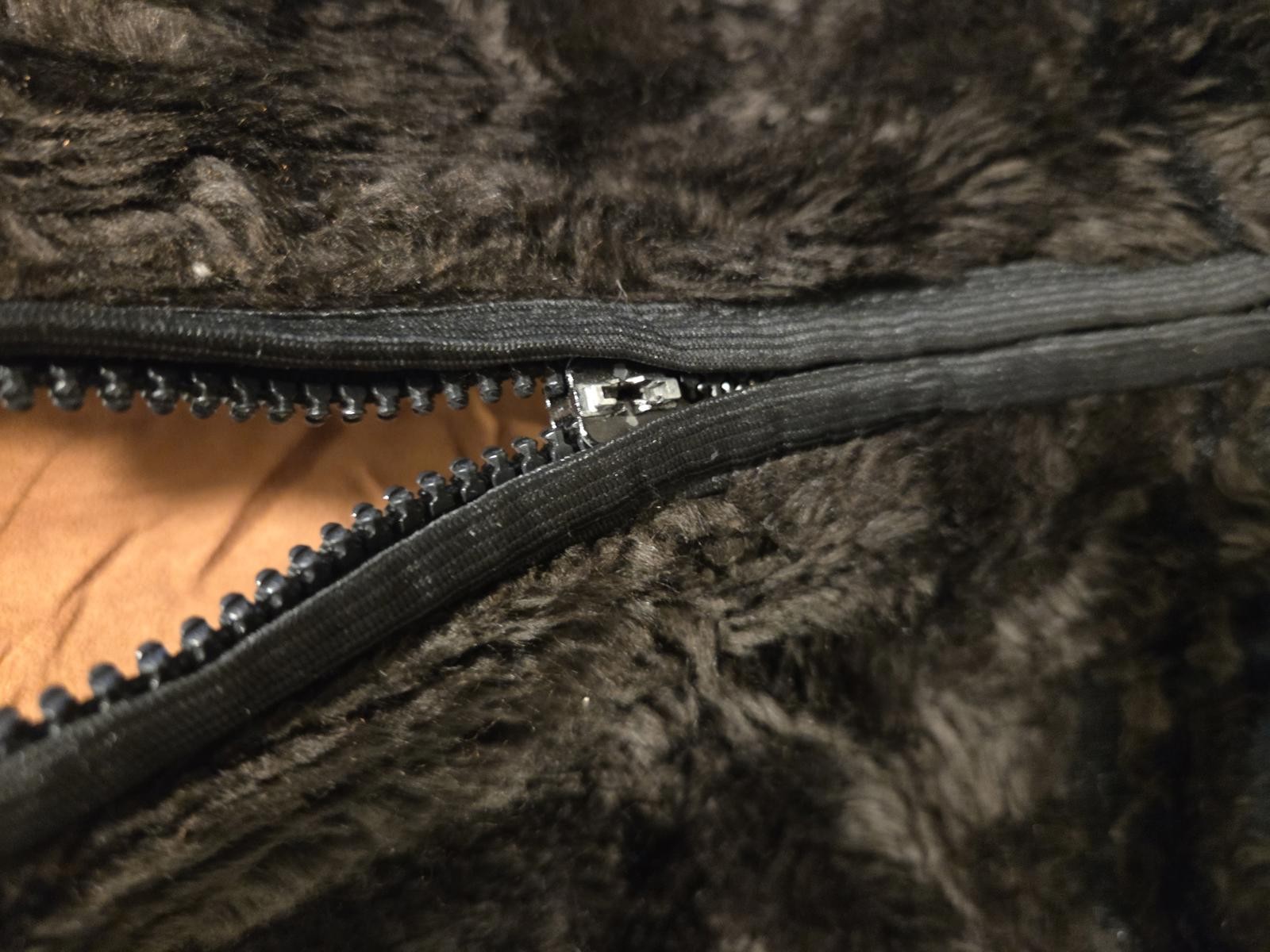 Bear Ridge Womens Faux Fur Gilet, Vintage USA made, Size M image 3