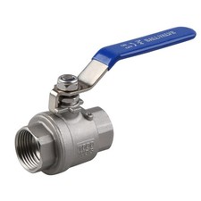 3/4 Inch Full Port Ball Valve, 304 Stainless Steel Shut Off Valve for Water O...