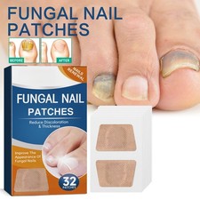 Breathable Fungal Nail Patches 32Pc Long Lasting Antiseptic Toenail Repair Strip